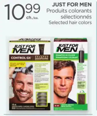 Proxim JUST FOR MEN Selected hair colors offer