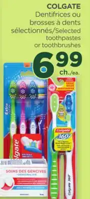 Proxim COLGATE Selected toothpastes or toothbrushes offer