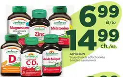Proxim JAMIESON Selected supplements offer