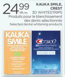 Proxim KAUKA SMILE, CREST 3D WHITESTRIPS offer