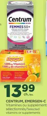 Proxim CENTRUM, EMERGEN-C offer