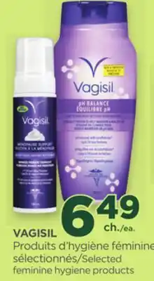 Proxim VAGISIL Selected feminine hygiene products offer