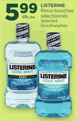 Proxim LISTERINE Selected mouthwashes offer