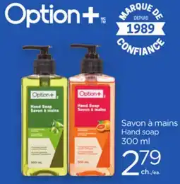 Proxim Option+ Hand Soap offer