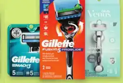 Proxim GILLETTE Selected razors or cartridges offer