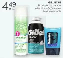 Proxim GILLETTE Selected shaving products offer
