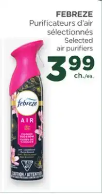 Proxim FEBREZE Selected air purifiers offer