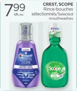 Proxim CREST, SCOPE Selected mouthwashes offer