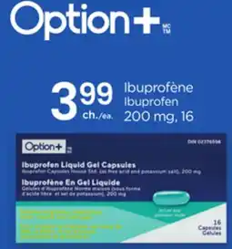 Proxim Option+ Ibuprofen offer