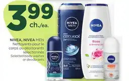 Proxim NIVEA, NIVEA MEN Selected body washes or deodorants offer