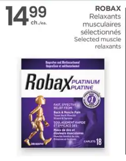 Proxim ROBAX Selected muscle relaxants offer