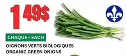 Marches Tau OIGNONS VERTS BIOLOGIQUES offer
