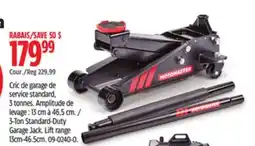 Canadian Tire Motomaster 3-Ton Standard-Duty Garage Jack offer