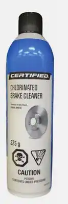 Canadian Tire Certified Chlorinated Brake Cleaner offer