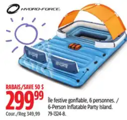 Canadian Tire Hydro-Force 6-Person Inflatable Party Island offer