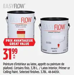 Canadian Tire Latex Interior, Primer or Ceiling Paint offer