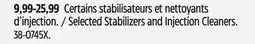 Canadian Tire Selected Stabilizers and Injection Cleaners offer