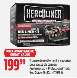 Canadian Tire Professional Truck Bed Spray-On Kit offer