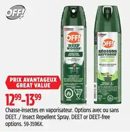 Canadian Tire Insect Repellent Spray offer