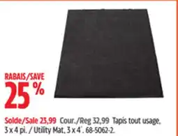 Canadian Tire Utility Mat, 3 x 4´ offer