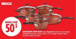 Canadian Tire 10-Pc Copper Essentials Forged Non-Stick Cookset offer