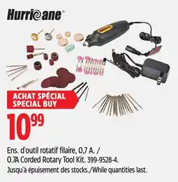 Canadian Tire Hurricane 0.7A Corded Rotary Tool Kit offer
