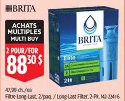Canadian Tire BRITA Long-Last Filter, 2-Pk offer