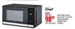 Canadian Tire 0.7 Cu-Ft Microwave, Black Stainless Steel offer