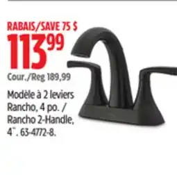 Canadian Tire Pfister Rancho 2-Handle, 4˝ offer
