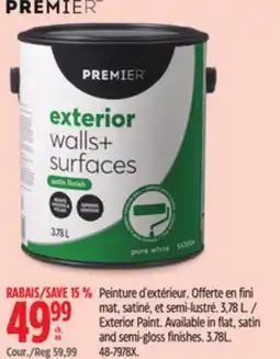 Canadian Tire Exterior Paint offer