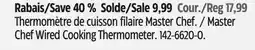 Canadian Tire Master Chef Wired Cooking Thermometer offer