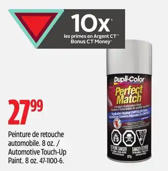 Canadian Tire Automotive Touch-Up Paint offer