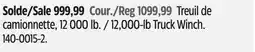 Canadian Tire 12,000-lb Truck Winch offer
