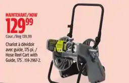 Canadian Tire Yardworks Hose Reel Cart with Guide, 175´ offer