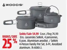 Canadian Tire Selkirk 4-Person Family Pot Set, 6-Pc offer