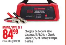 Canadian Tire Motomaster Classic Series 15/8/2A Battery Charger offer