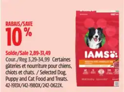 Canadian Tire Selected Dog, Puppy and Cat Food and Treats offer