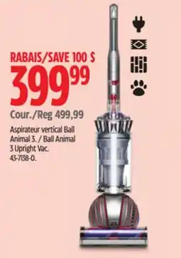 Canadian Tire Ball Animal 3 Upright Vac offer
