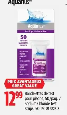 Canadian Tire Sodium Chloride Test Strips, 50-Pk offer