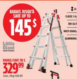 Canadian Tire Little Giant Ladder Systems offer