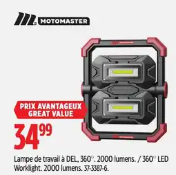 Canadian Tire Motomaster 360° LED Worklight offer