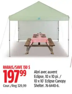 Canadian Tire 10 x 10´ Eclipse Canopy Shelter offer