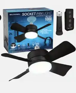 Canadian Tire Bell and Howell Socket Fan Light offer