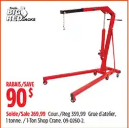 Canadian Tire 1-Ton Shop Crane offer