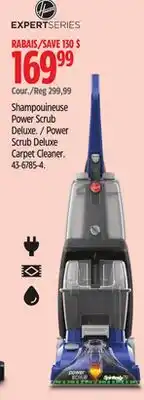 Canadian Tire Power Scrub Deluxe Carpet Cleaner offer