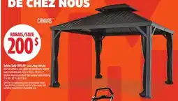 Canadian Tire Skyline Aluminum Hard Top Gazebo with Netting offer