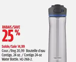 Canadian Tire Contigo 24-oz Water Bottle offer