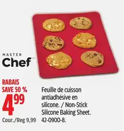 Canadian Tire Master chef Non-Stick Silicone Baking Sheet offer