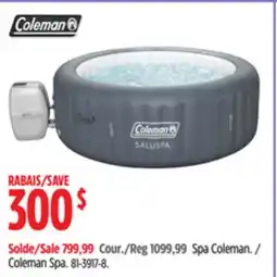Canadian Tire Coleman Spa offer