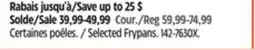 Canadian Tire Selected Frypans offer